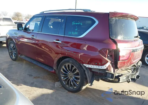 2022 Nissan Armada Platinum 2Wd z USA, uszkodzony, nr VIN JN8AY2DA1N9390786